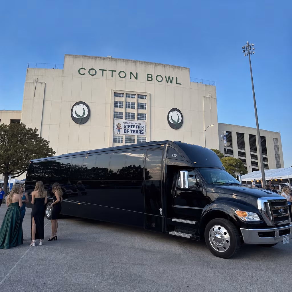 Rent a Bus to Cotton Bowl Stadium