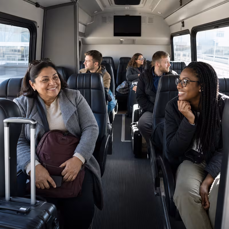 Dallas Airport Transportation fleet vehicle