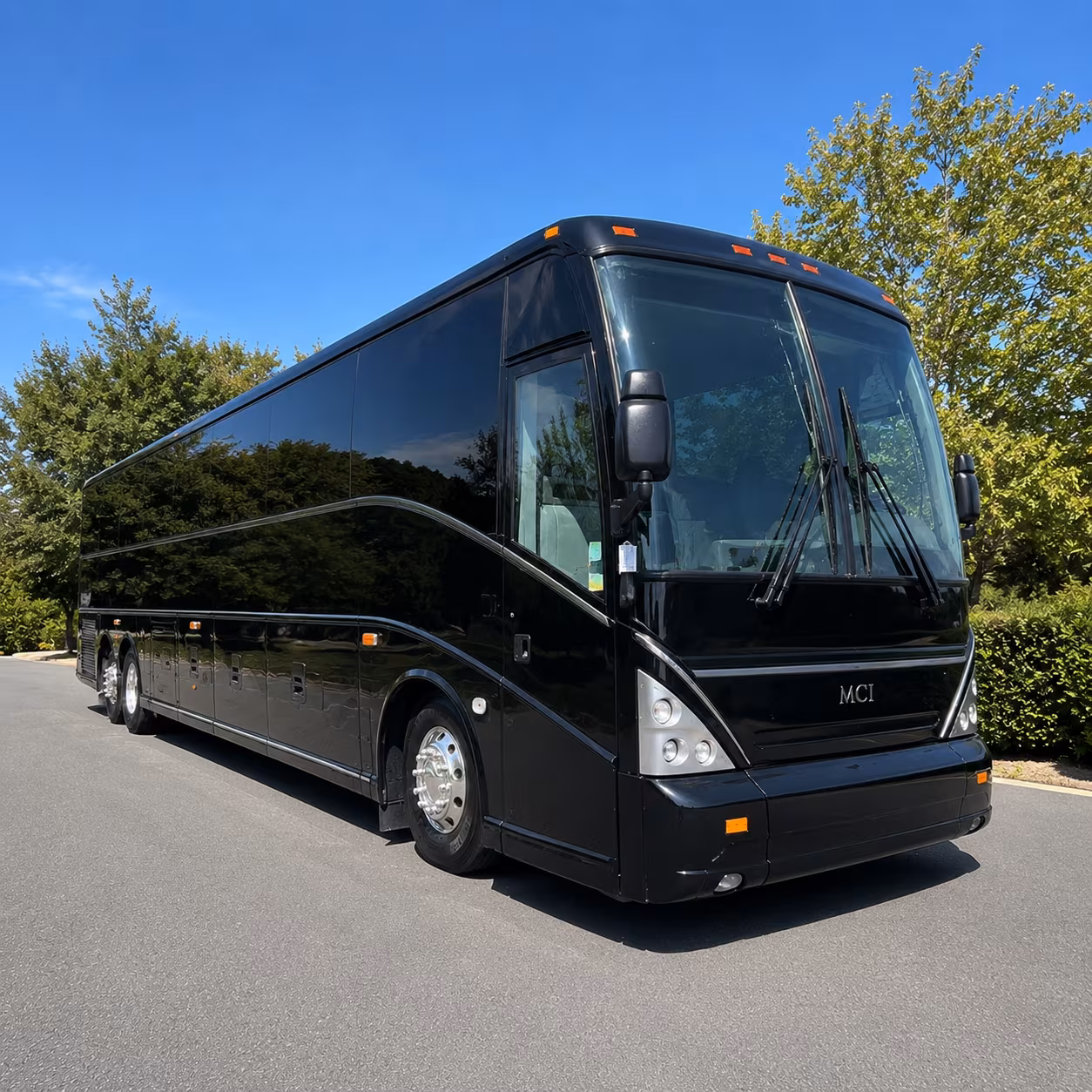 Dallas Airport Shuttle & Transportation party bus exterior