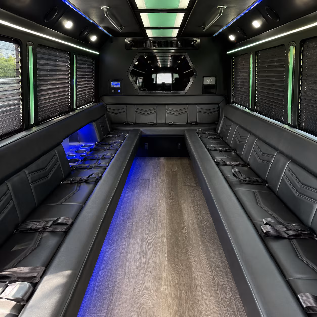 Dallas Bachelor & Bachelorette Transportation party bus exterior