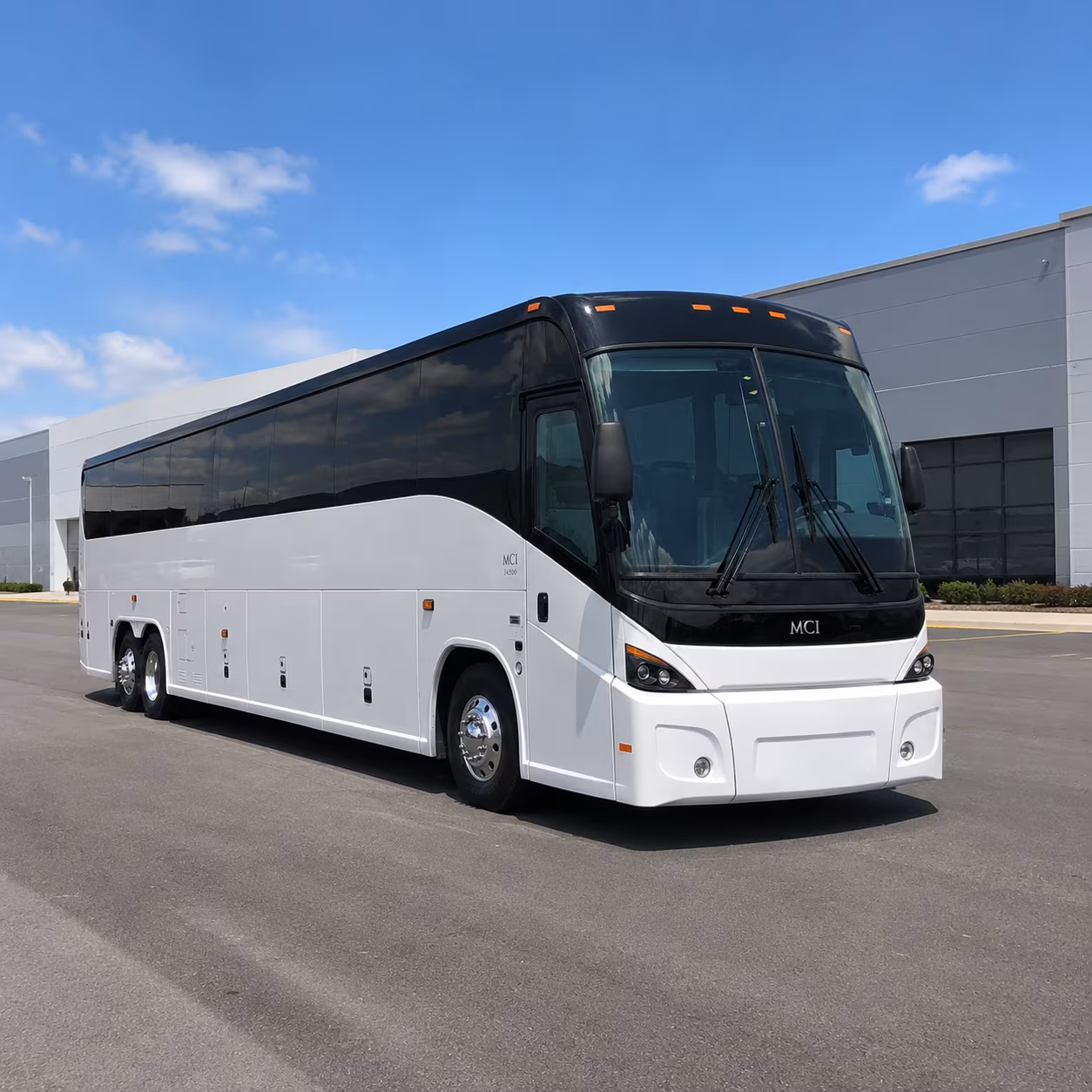 Dallas Corporate Transportation party bus exterior