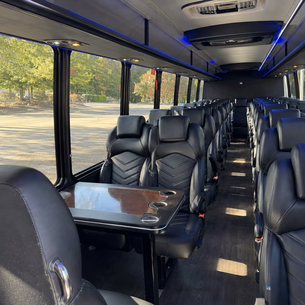 Dallas Corporate Transportation onboard seating