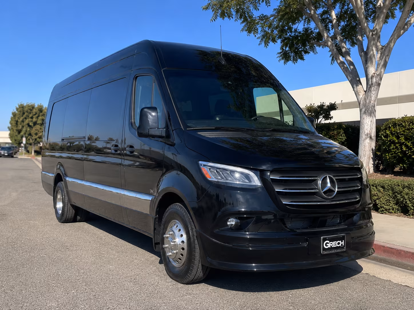 Dallas Private Event Transportation party bus exterior