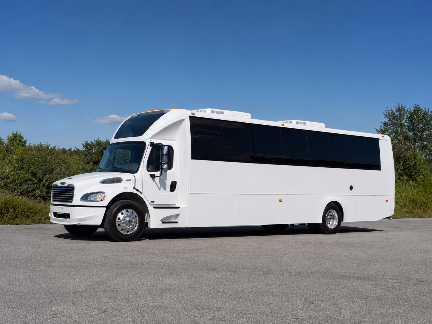 Dallas Private Event Transportation party bus interior