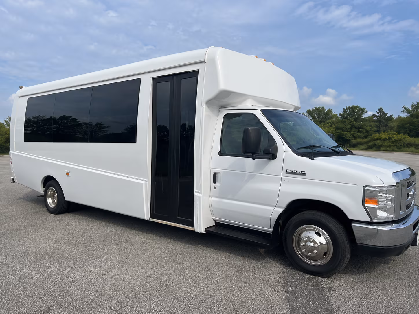 Dallas Private Event Transportation party bus exterior