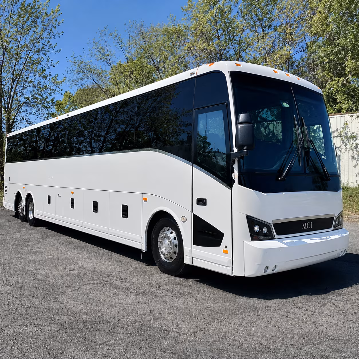 Dallas Prom & Homecoming Transportation party bus exterior