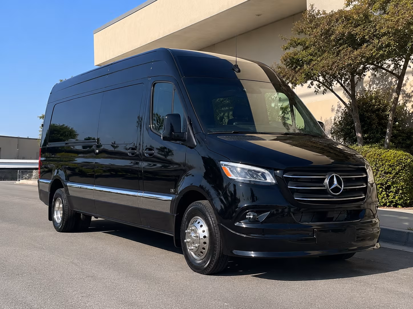 Dallas School Event Transportation party bus exterior