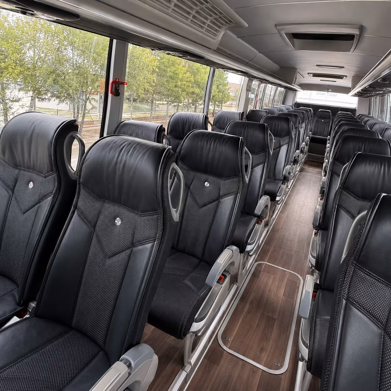 Dallas Sporting Event Transportation party bus exterior