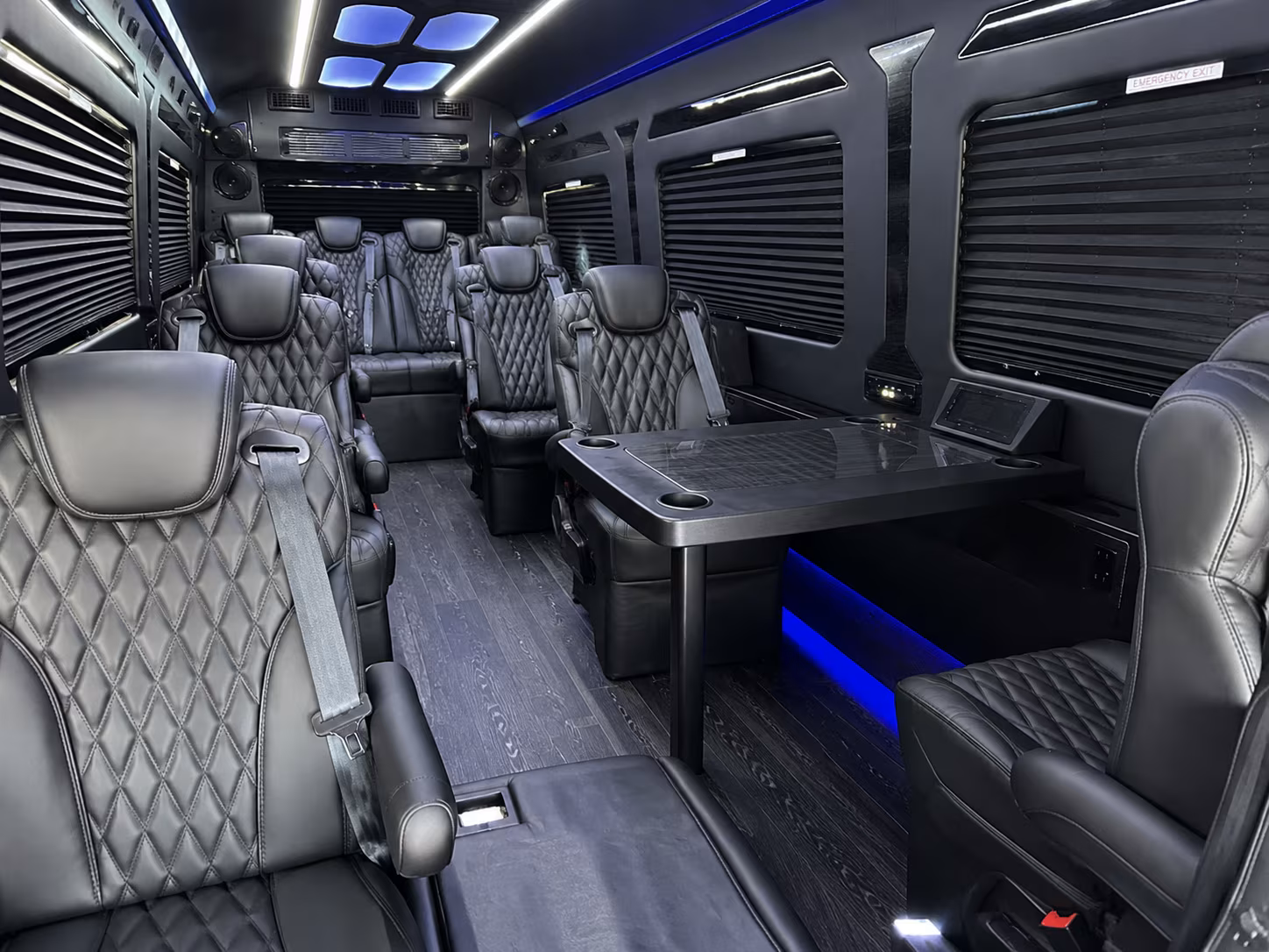 minibus interior