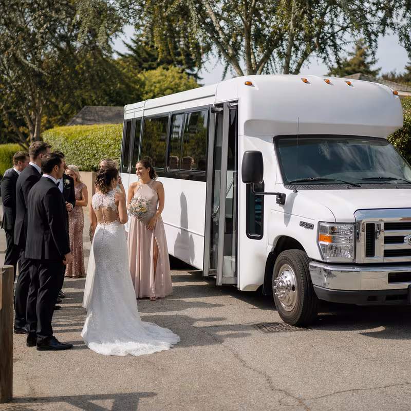 Dallas Wedding Transportation fleet vehicle
