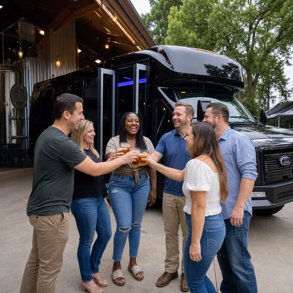Dallas Winery Tour & Pub Crawl Transportation