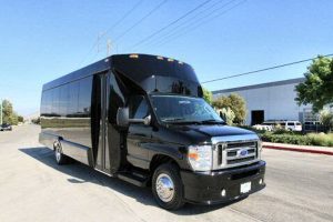 Medium Black Party Bus Dallas